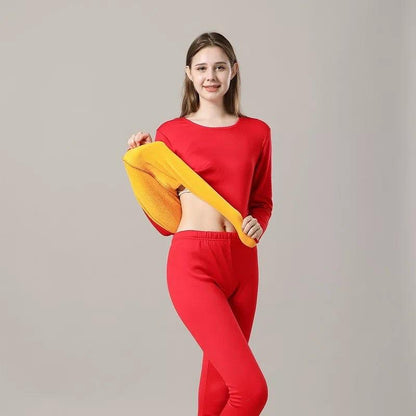 2 Piece Thermal Inner Wear Fleece Suit