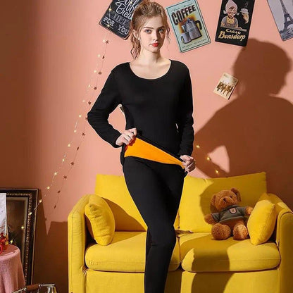 2 Piece Thermal Inner Wear Fleece Suit