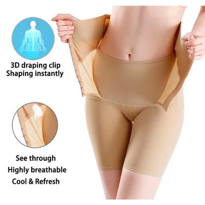 Women's Seamless High Waist With Adjustable Hooks Body-Shapping Buttocks Lifting Slim Fit Anti Glare Leggings(30015)