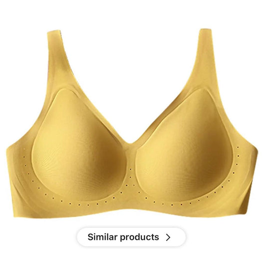 (32-38)No Rash Seamless Breathable Wireless Push-up Yoga Bra (059)