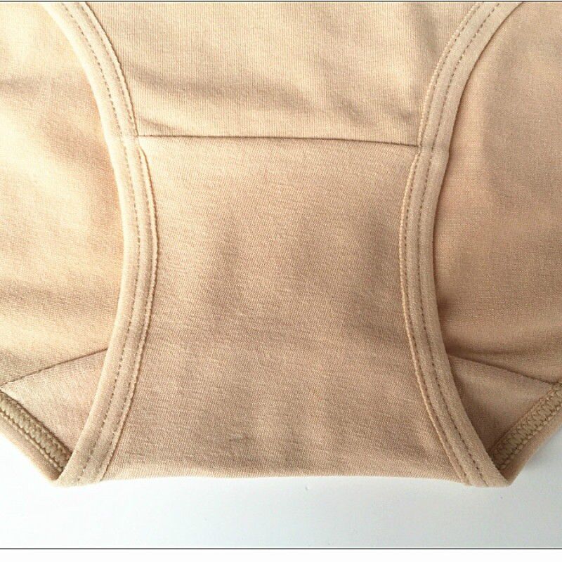 High Waist Front Pocket Cotton Underwear(120)