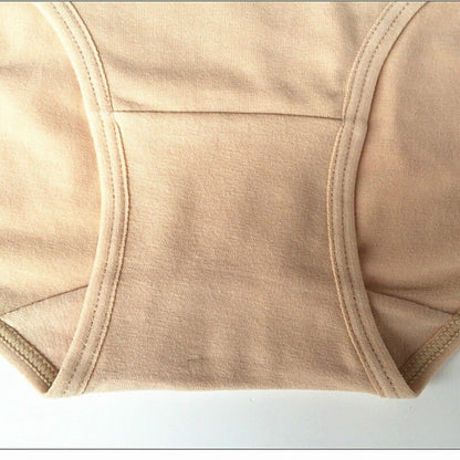 High Waist Front Pocket Cotton Underwear(120)