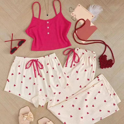 Girls Comfy 3 Piece Sleepwear 25621