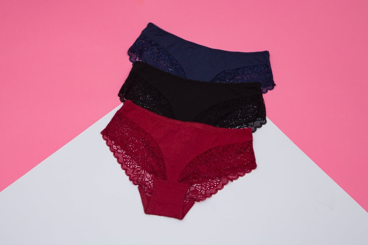 Matching Cotton Lace Underwears