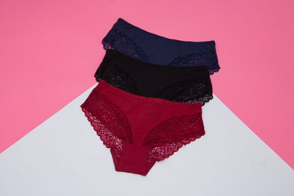 Matching Cotton Lace Underwears