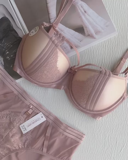 Elegant Padded Pushup Bra Panty Set (148)