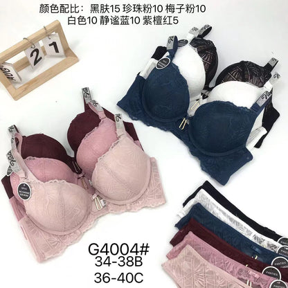 Victoria Secret Front Buckle Bra Panty Set