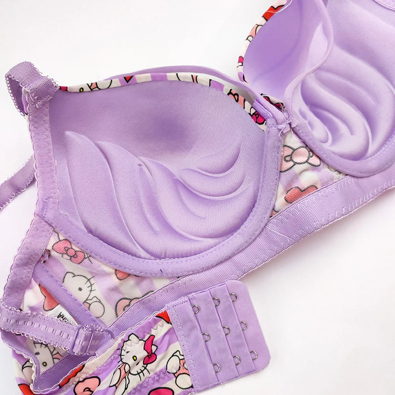 (36-42)b/c  size Hello Kitty Daily-wear Push-up Bra(144)