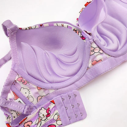 (36-42)b/c  size Hello Kitty Daily-wear Push-up Bra(144)