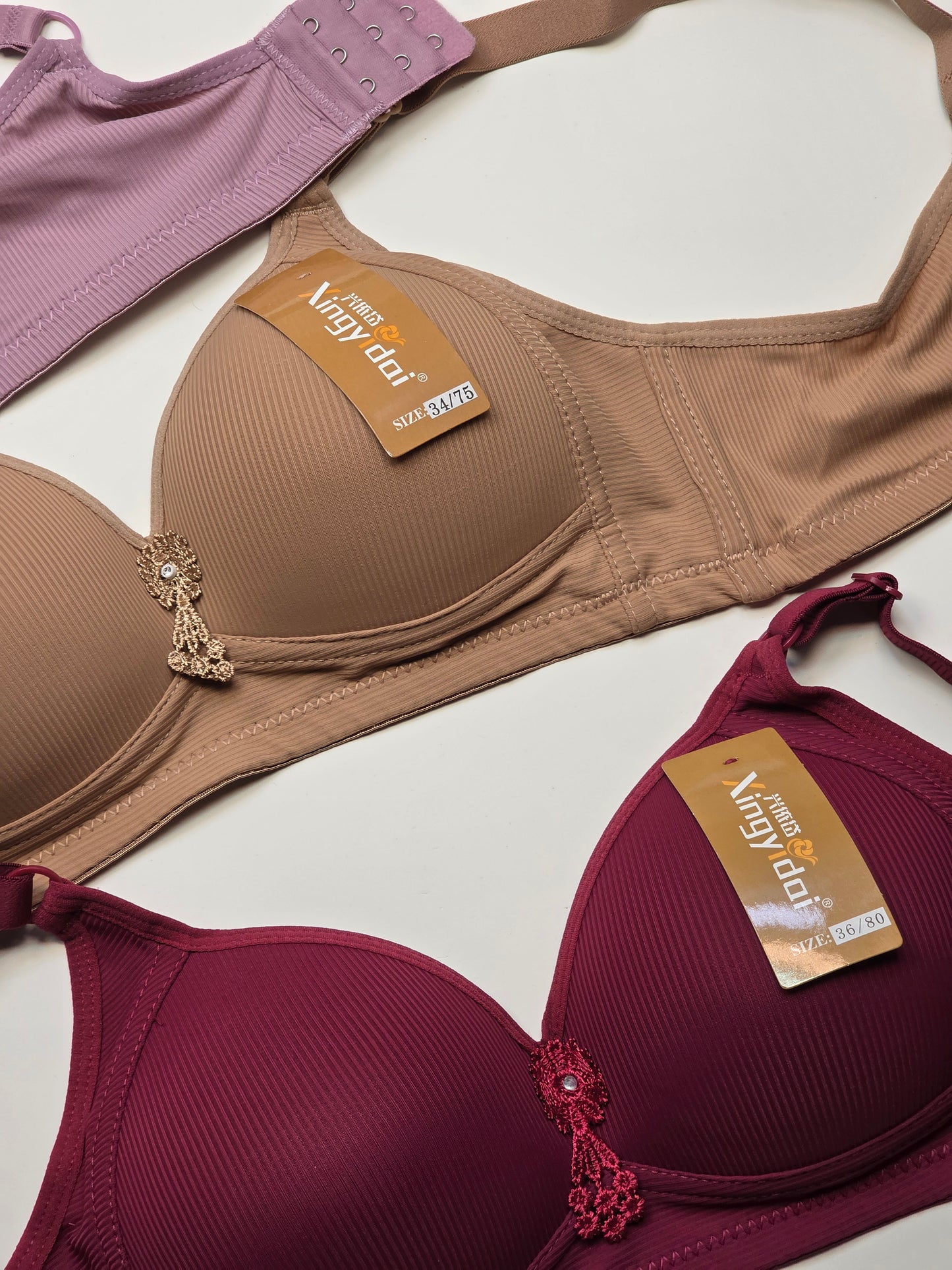 (34-38)b Round cup T shirt Bra (068)