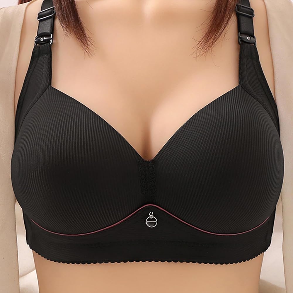 Elegant Self Lining Thin Padded Non Wired Bra