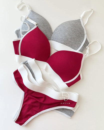 Cozy Sports Wireless bra and panty set