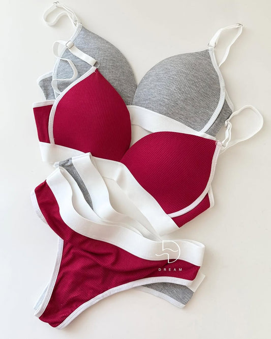 Cozy Sports Wireless bra and panty set