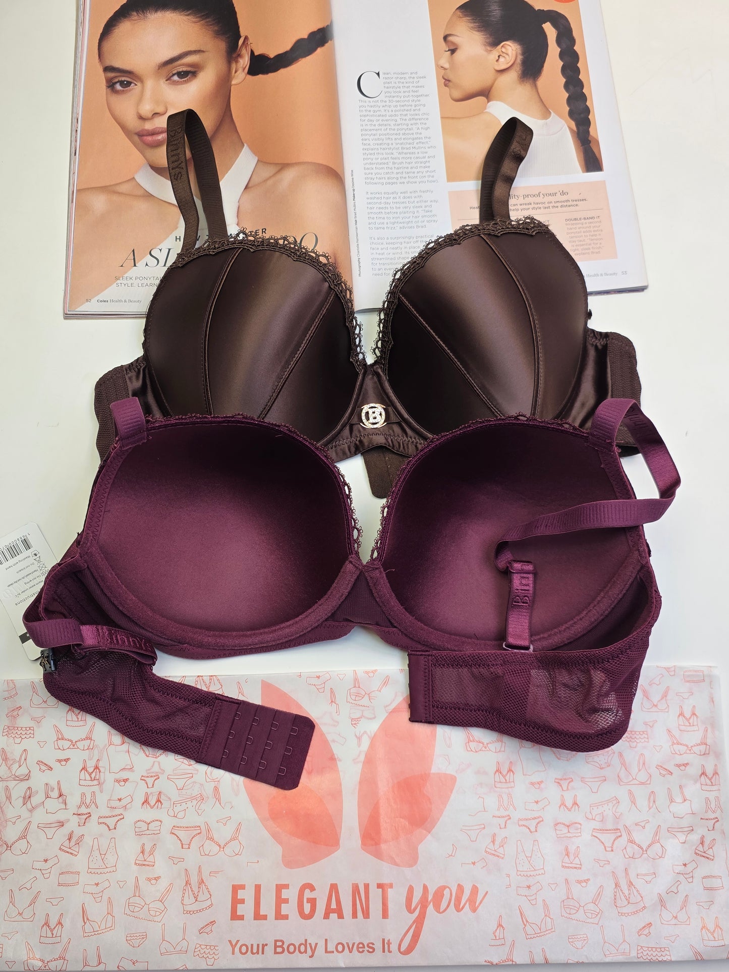 Binny's Premium Plus Size D Cup Underwire Bra*(153)