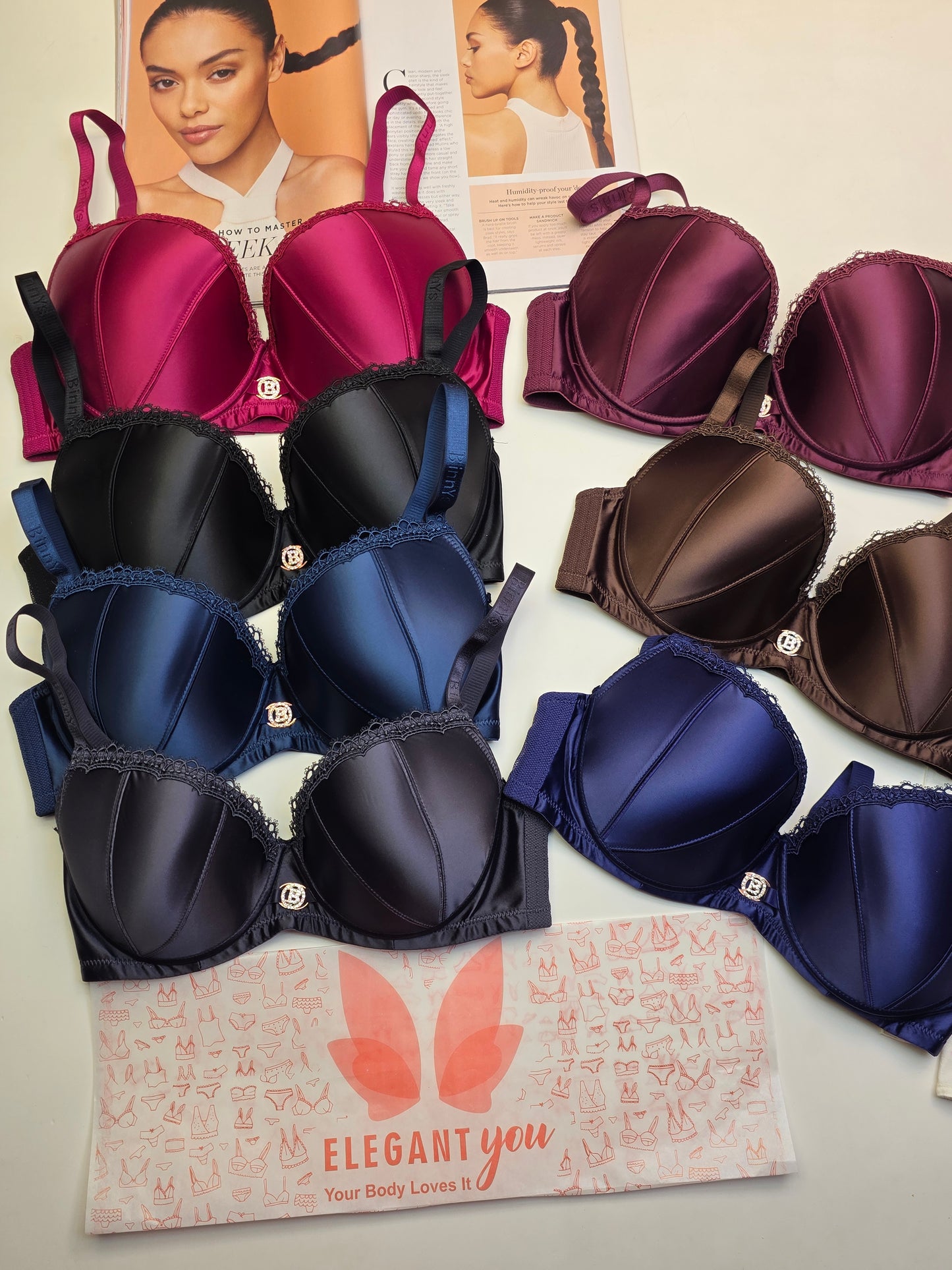 Binny's Premium Plus Size D Cup Underwire Bra*(153)