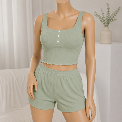 Wide Shoulder Cami and Boxer Pair(65236)(C5-R5)