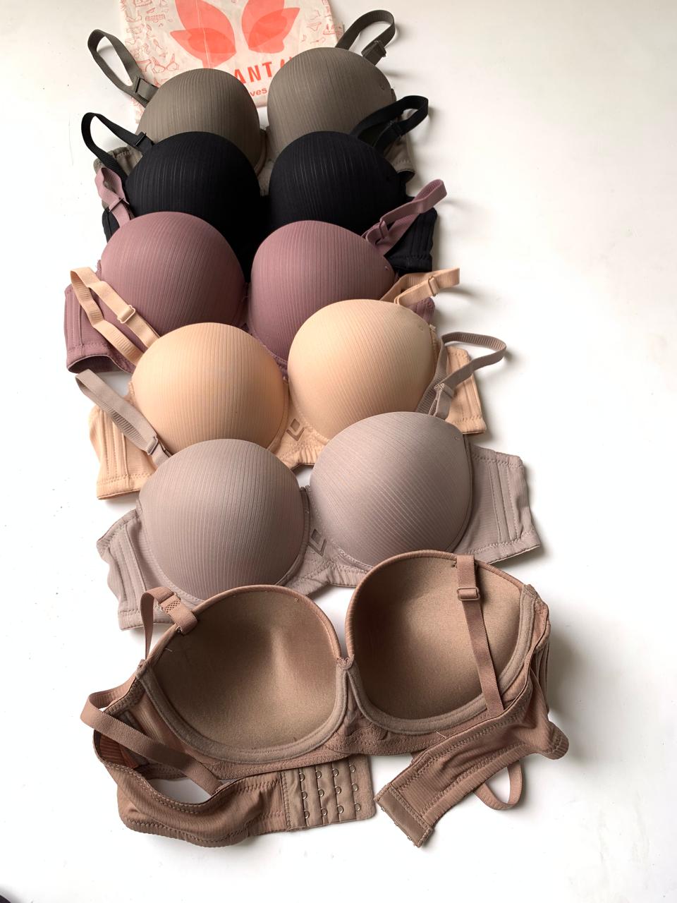 (34-38)b Half Cup Padded Pushup Wire Bra (137)