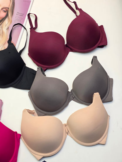 (32-36)b Seamless Padded Pushup Wire Bra (138)