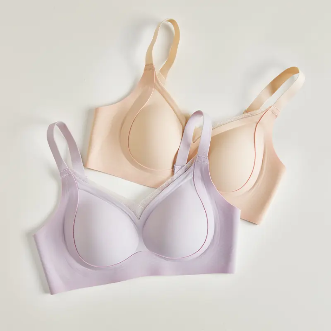 (36-44)size Seamless Lightweight Breathable Lifting Anti Glare Pushup Bra(050)