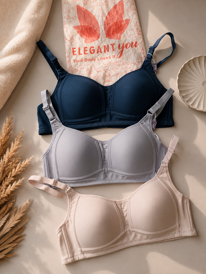 (32-38)A Thin Pad Beginners Bra ^