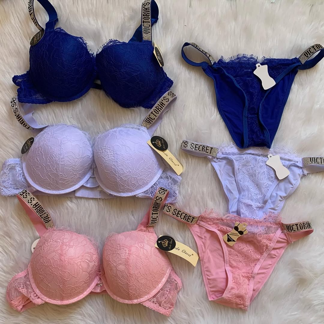 (36-42)C size Victoria secret Bridal Hand Pushup Padded Pushup Wired Bra Panty set