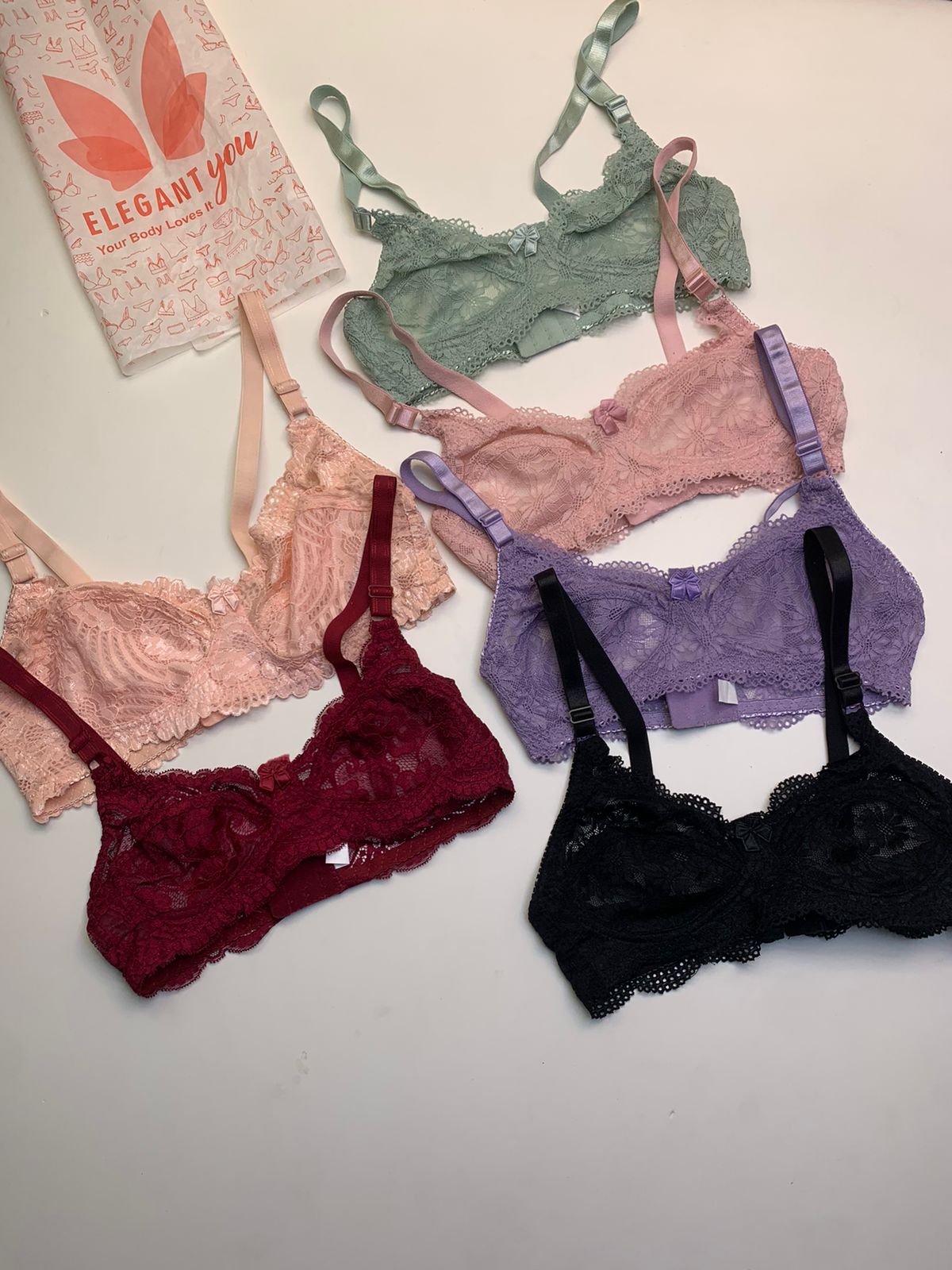(32 & 42)b Pack of 5 Bras