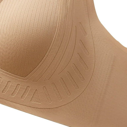 (34-42)size Seamless Lightweight Full Coverage Lifting Anti Glare Pushup Bra (059)