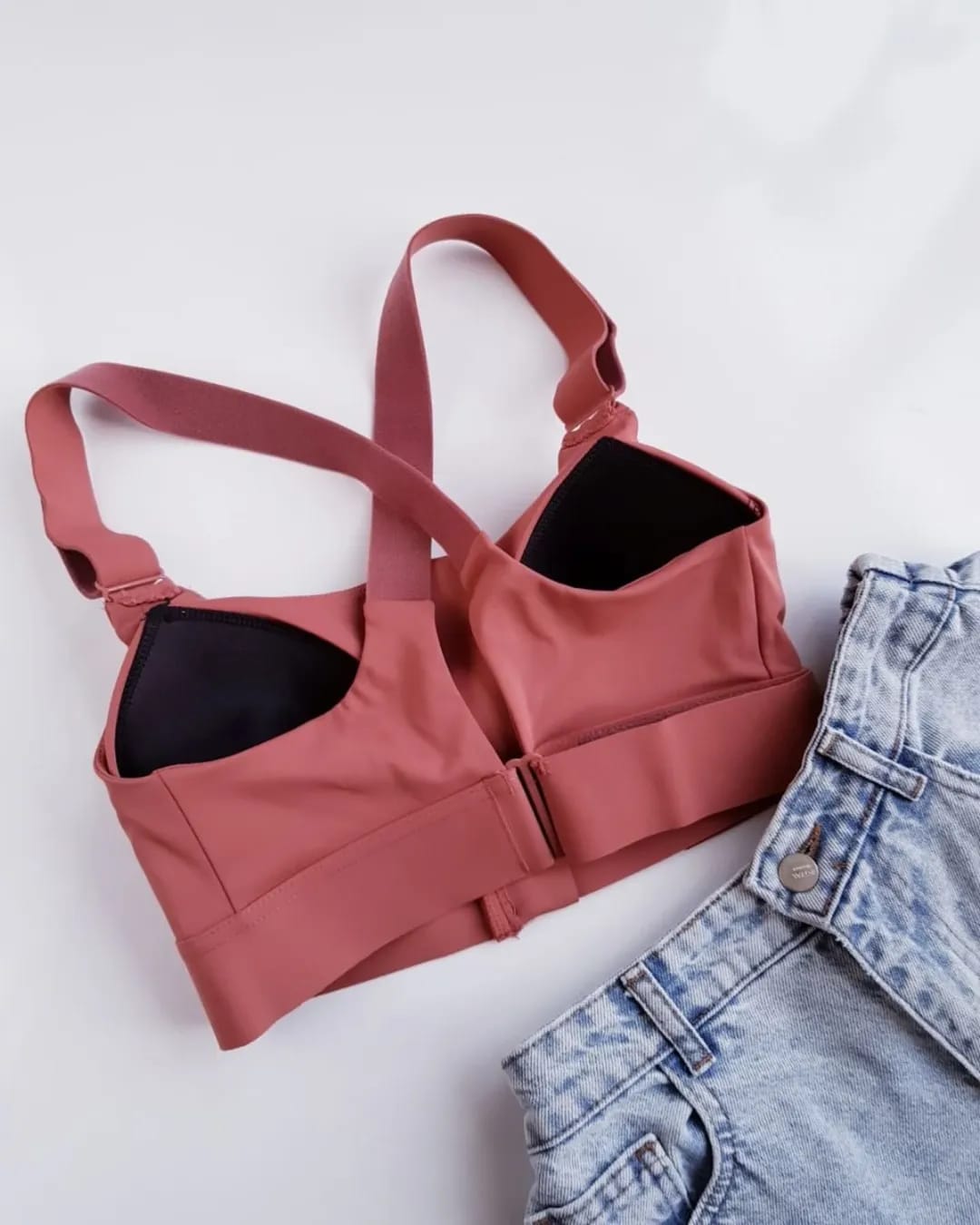 High Impact,A+ Quality, Ultimate Comfort, Sports Bra, Zipper(048)*