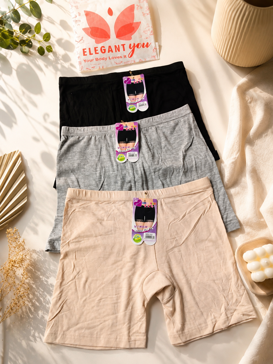 Dailywear Cotton Plain Boxers 112(104)