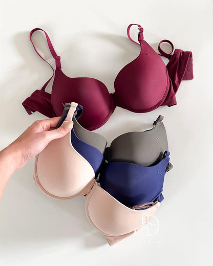 (32-36)b Seamless Padded Pushup Wire Bra (138)