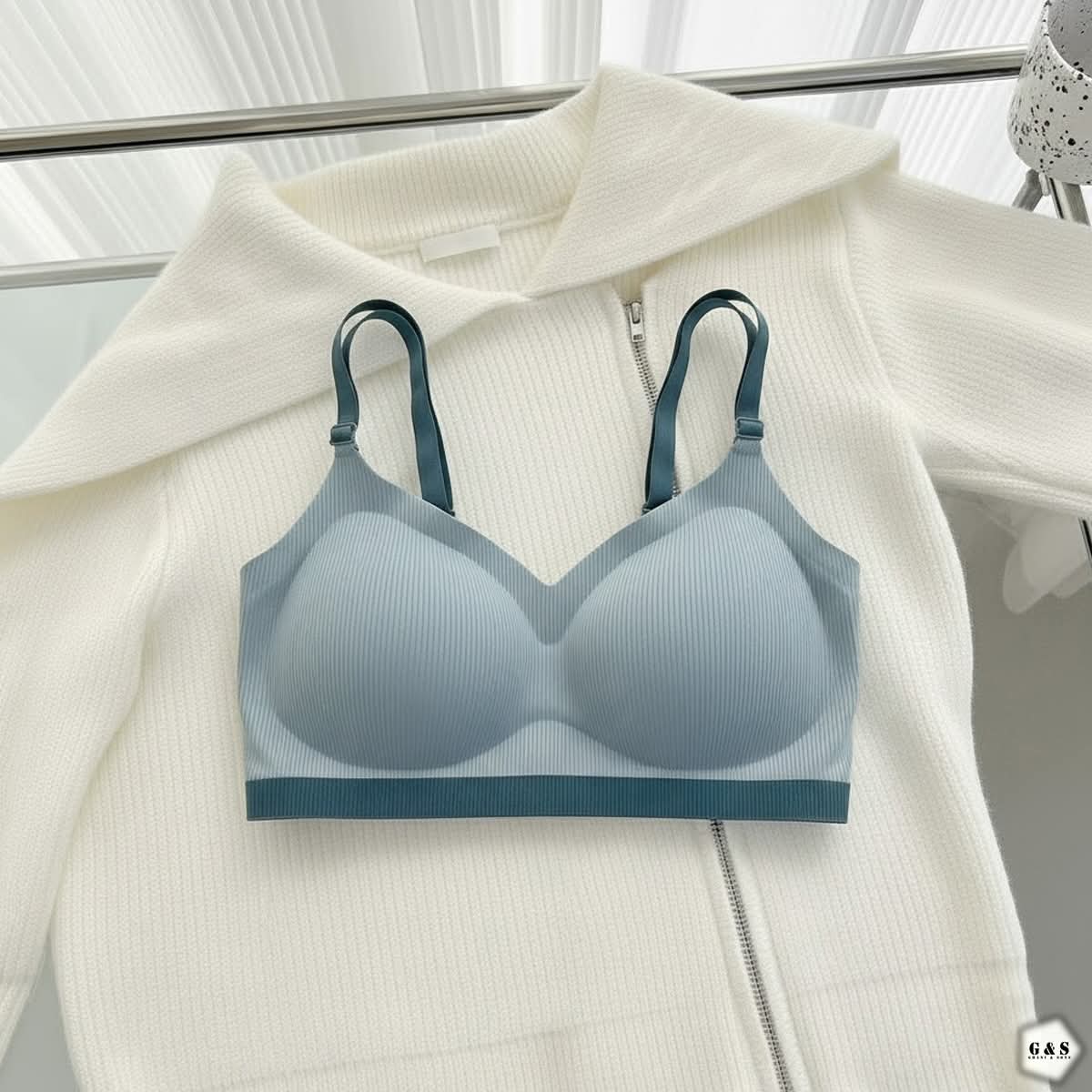 (32-38) Seamless Full Coverage No Rash Bra (060)