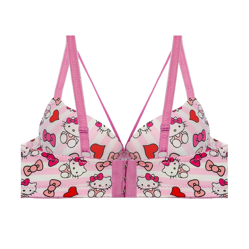 (36-42)b/c  size Hello Kitty Daily-wear Push-up Bra(144)