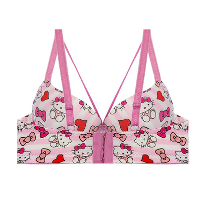 (36-42)b/c  size Hello Kitty Daily-wear Push-up Bra(144)
