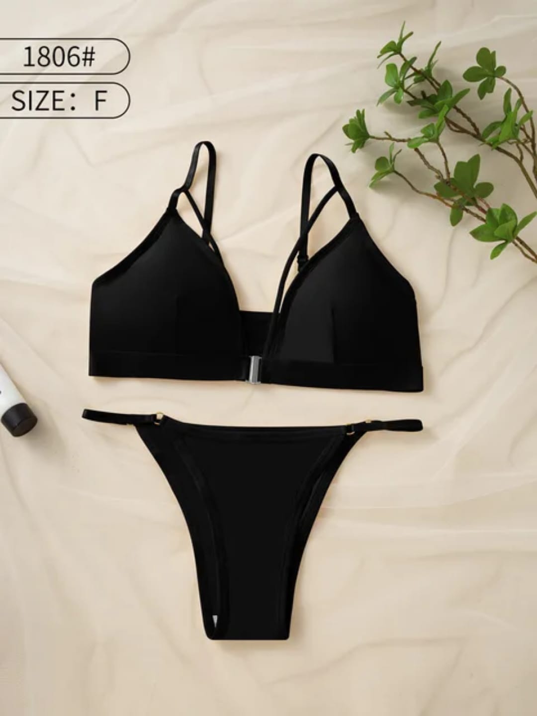 Front Buckle Bikini Set(38-40)