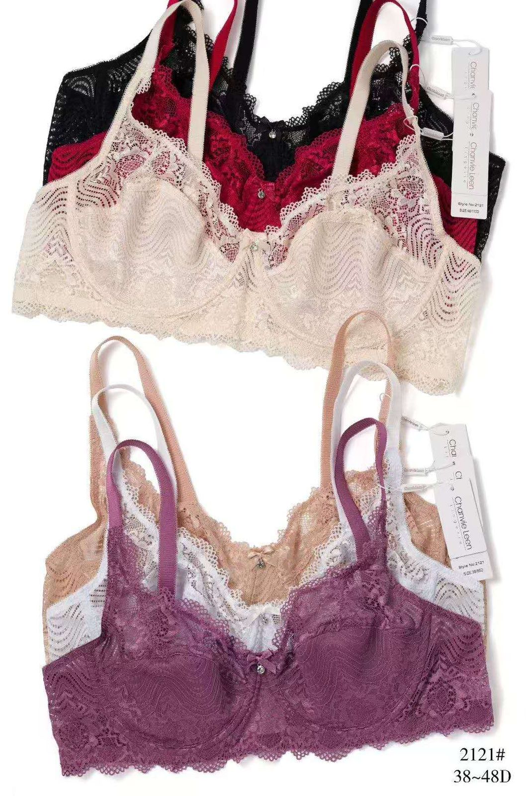 (38-48)D Underwired Non padded Daily wear Soft Net Bra (021)