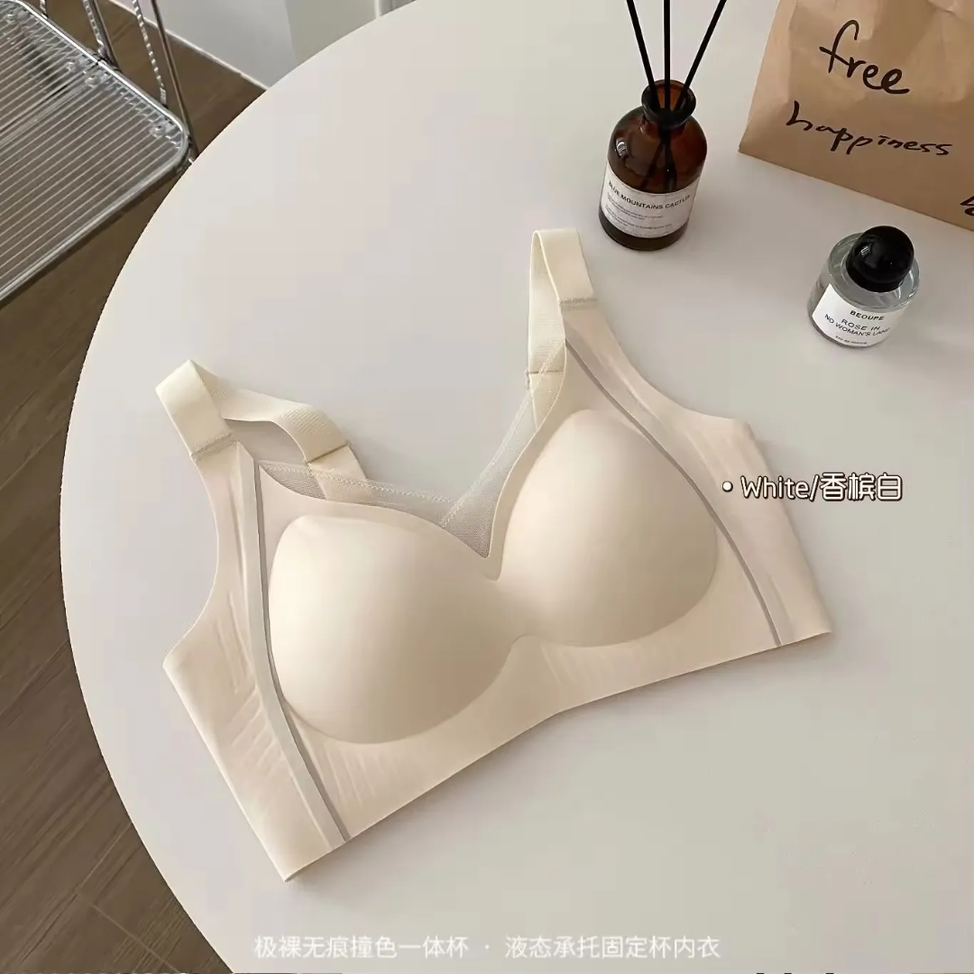 (36-44)size Seamless Lightweight Breathable Lifting Anti Glare Pushup Bra(050)