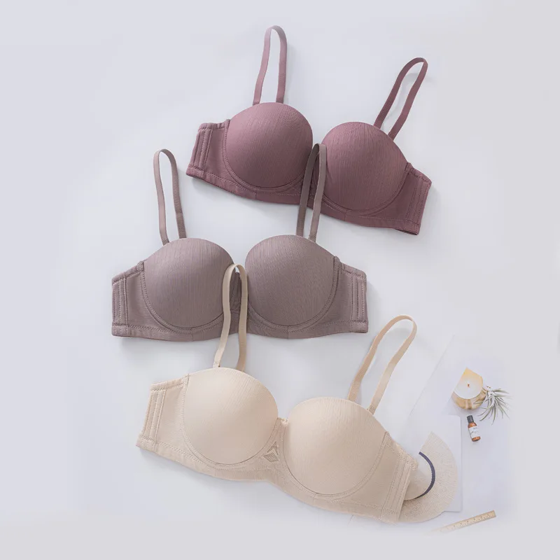 (34-38)b Half Cup Padded Pushup Wire Bra (137)
