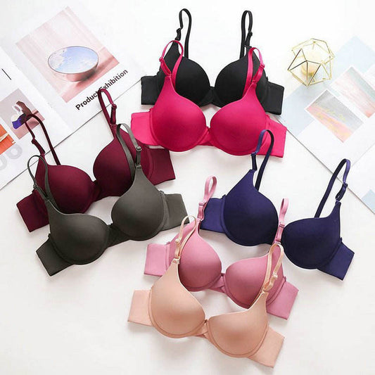 (32-36)b Seamless Padded Pushup Wire Bra (138)