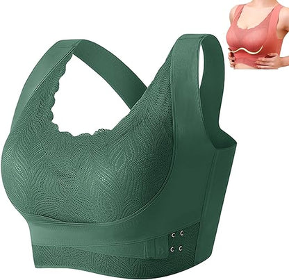(40-44) Womens Adjustable Cross Posture Corrector Back Straighter Sports Bra (047)*