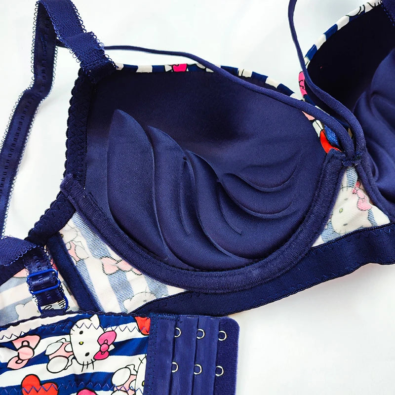(36-42)b/c  size Hello Kitty Daily-wear Push-up Bra(144)