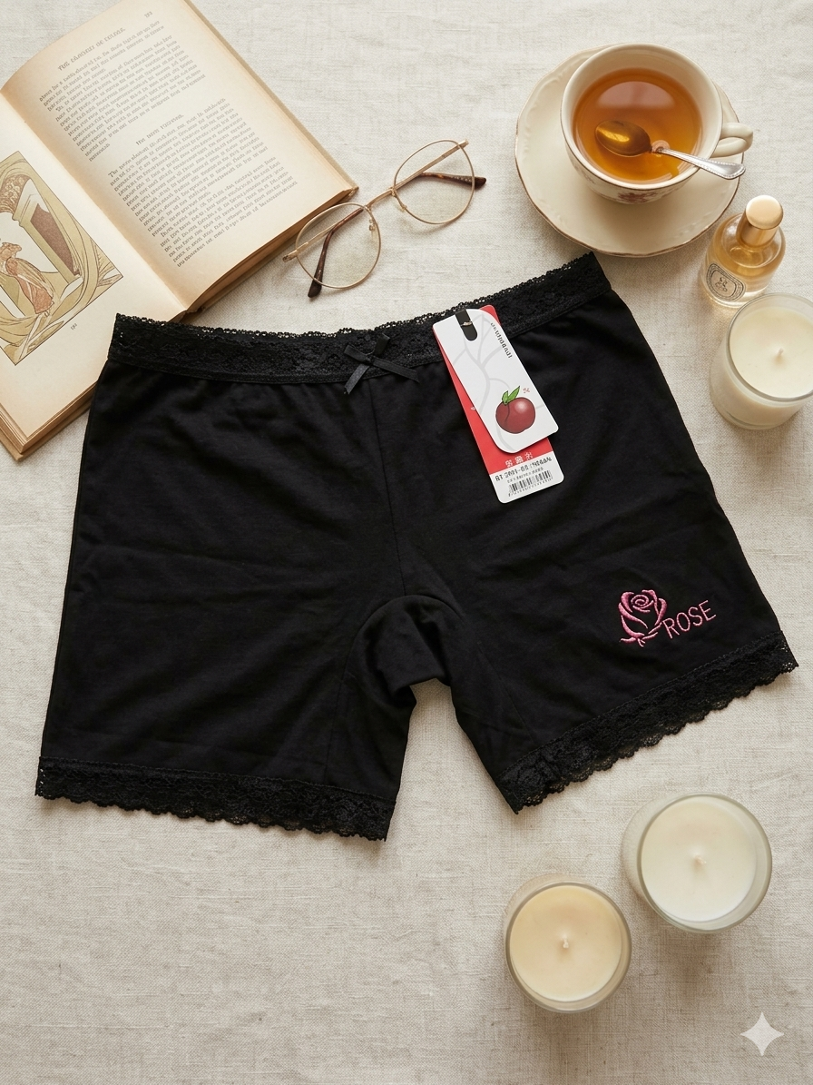 Black Rose Cotton Breathable Boxers (127)