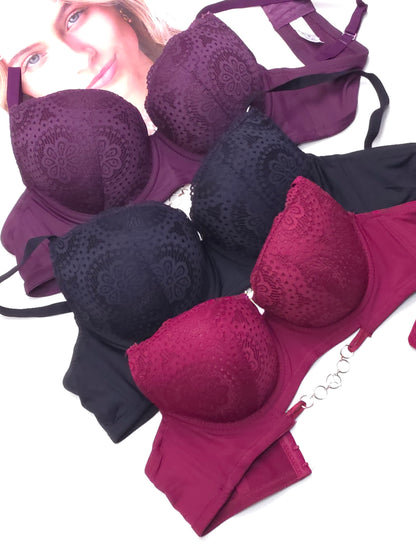 (36-42)C Cupsize Full Coverage Underwire Bra(139)