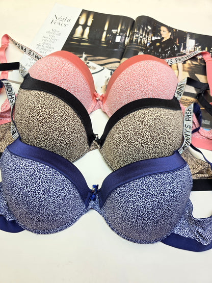 (36-42)C Binny's Thin Pad Plunge Bra (147)