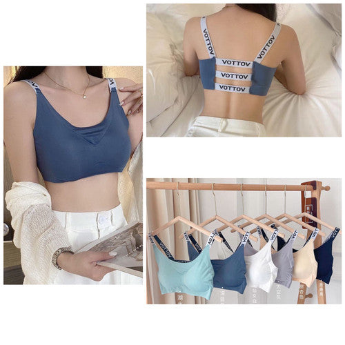 Seamless Ice Silk Sports Bra