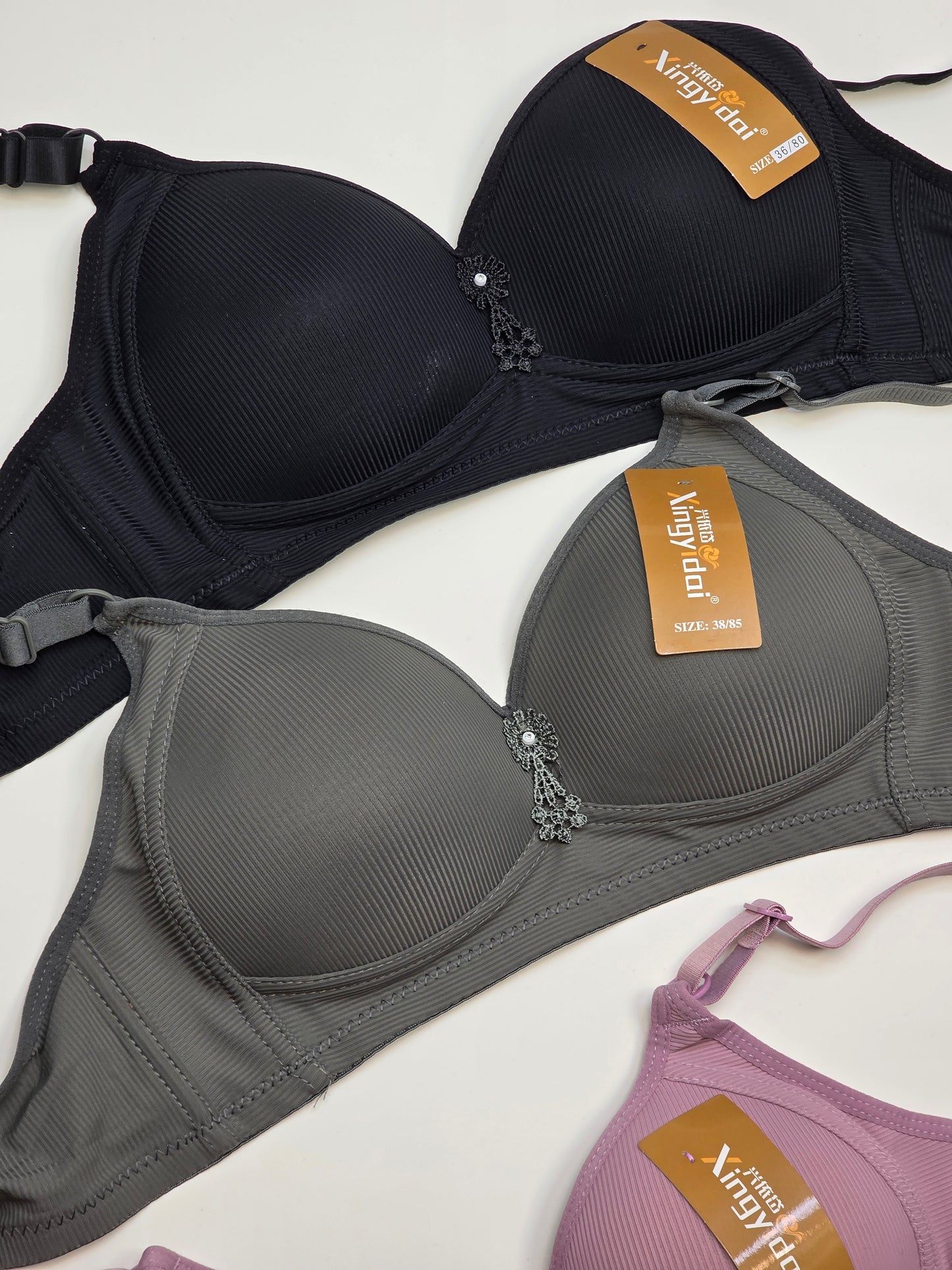 (34-38)b Round cup T shirt Bra (068)