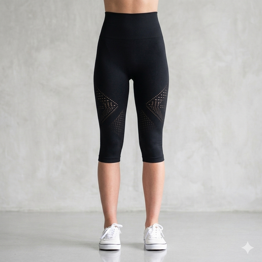 IMPORTED HIGHLY BODY & THIGH FAT TRIMMER KNEE LENGTH LEGGINGS