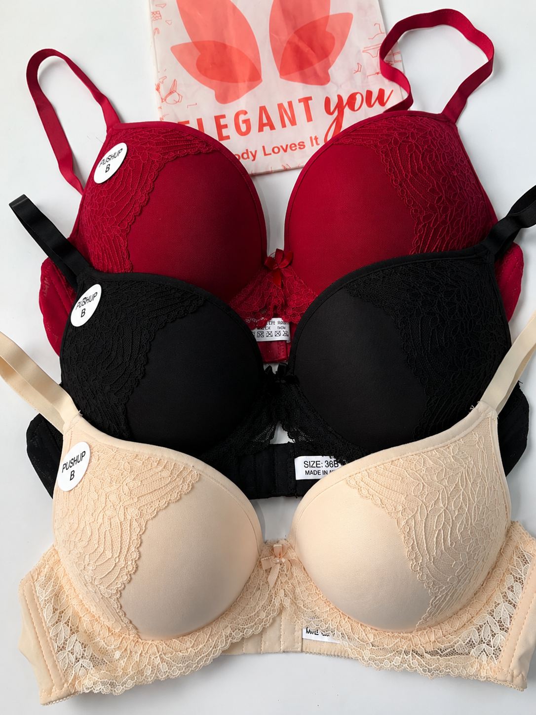 Perfect Curve Double Padded Push-Up Bra