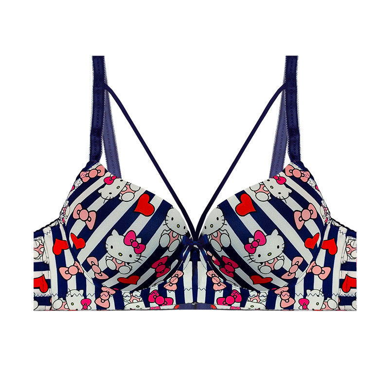 (36-42)b/c  size Hello Kitty Daily-wear Push-up Bra(144)