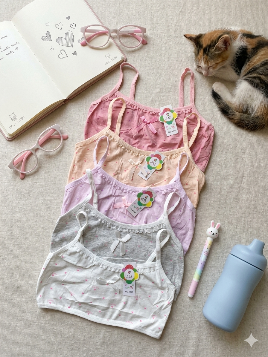 Pack of 3 Hearts Bds (7-10years)