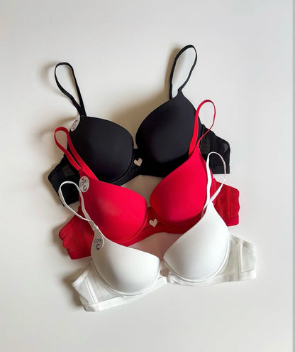 (36-42)B Premium Double Padded Pushup Wired Bra(159)